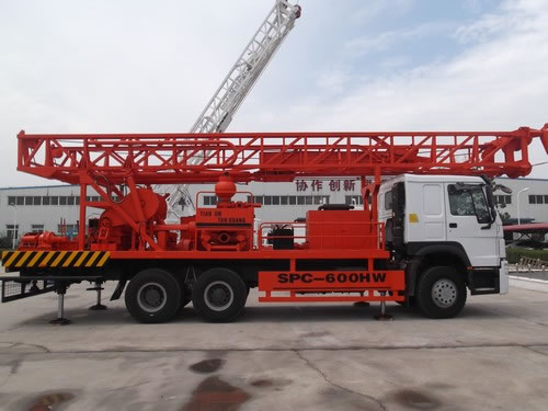 600m Pozo de Agua equipo de perforación